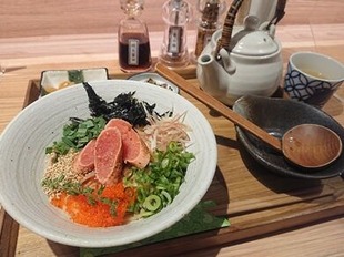 炙り明太子のお出汁スパゲッティ