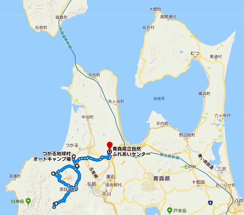 東北 北海道のテント旅36日目 青森県立自然ふれあいセンターキャンプ場 東北青森市 風に吹かれて 巻きむすび