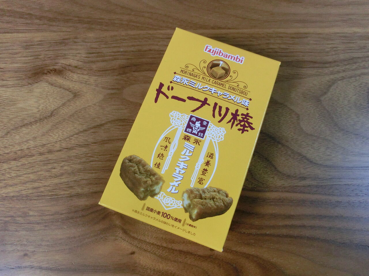 おみやげ 森永ミルクキャラメル味ドーナツ棒 熊本 メロン味ってメロンの味じゃない