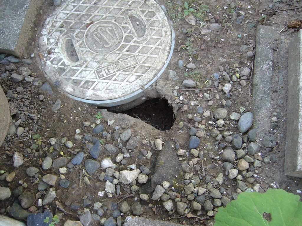 雨水桝の清掃 還暦からの出発