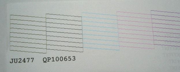 Epson Printer のノズルチェック 還暦からの出発