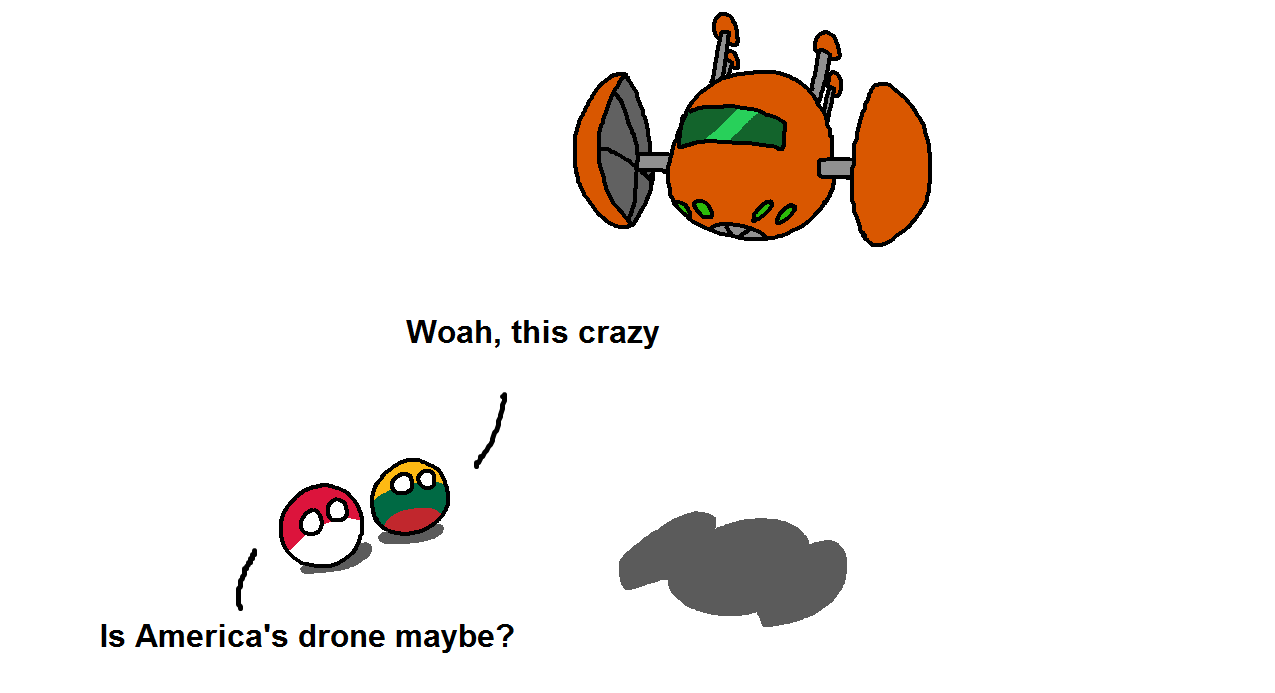 Unidentified Flying Country ポーランドボール 万国旗