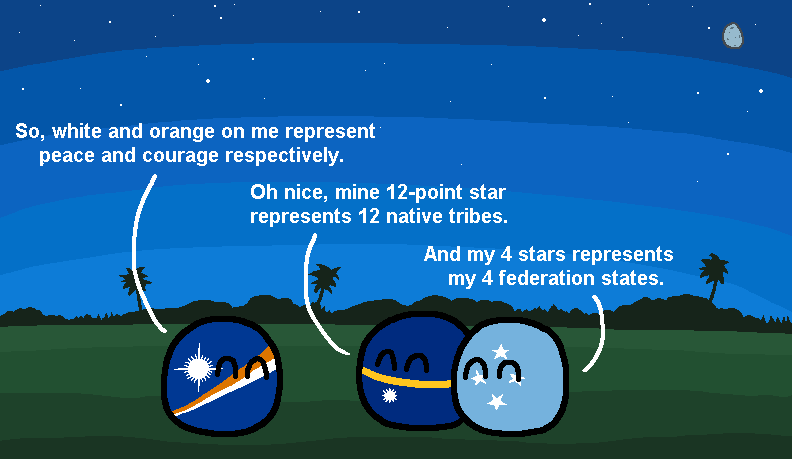 Is Moon ポーランドボール 万国旗