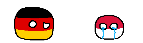 Pollen Allergy ポーランドボール 万国旗