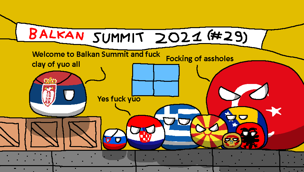 Balkan Summit ポーランドボール 万国旗