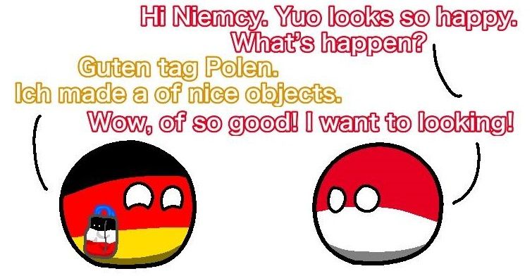 Germany Made Cute Objects ポーランドボール 万国旗