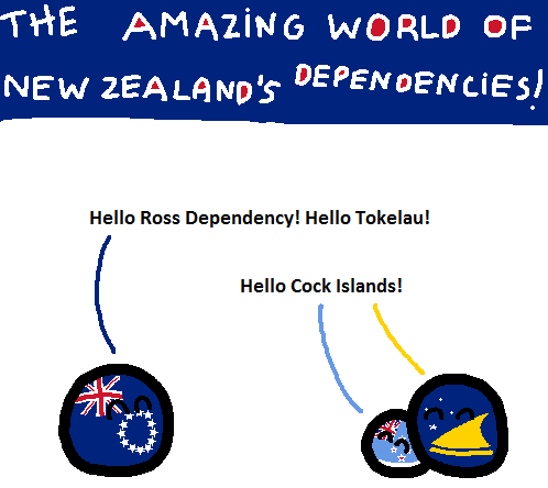 The Amazing World Of New Zealand S Dependencies ポーランドボール 万国旗 The Amazing World Of New Zealand S Dependencies ポーランドボール 万国旗