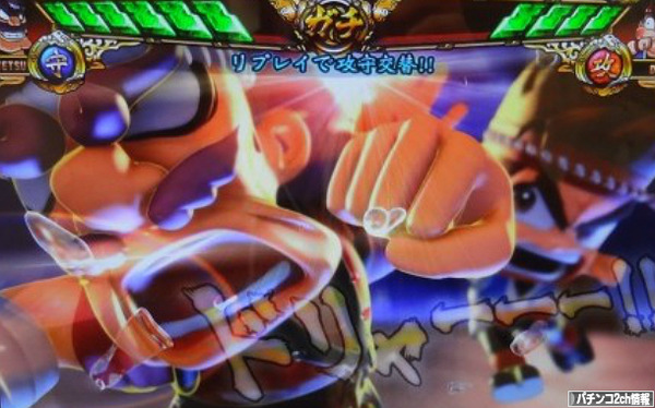 パチスロ喧嘩祭の赤JAC