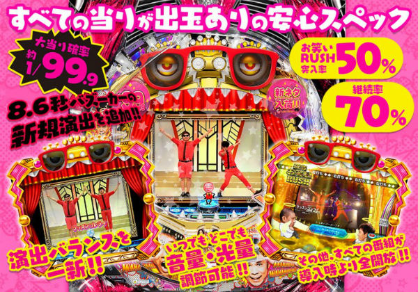 CRよしもとタウン 甘デジ