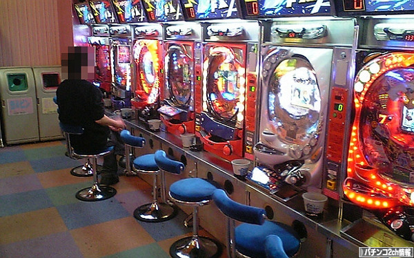 ゲーセンのパチンコ