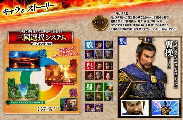 CR三国志 英雄集結 キャラ紹介