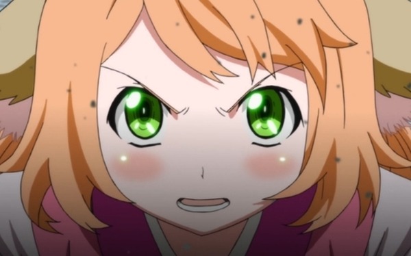 怒った