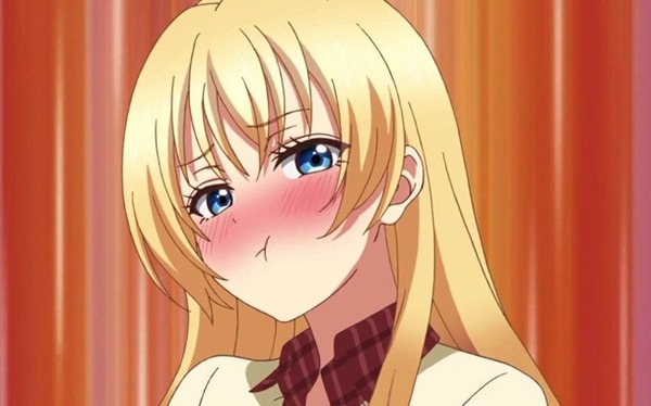 怒る