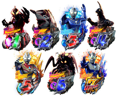 図柄 ウルトラバトル烈伝