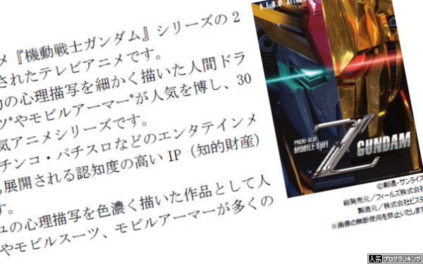 Zガンダム発売