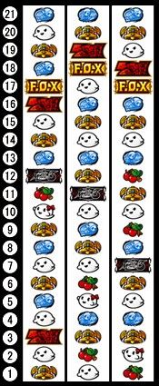 マジックモンスター3 リール配列図