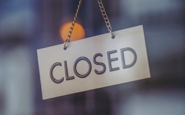 閉店