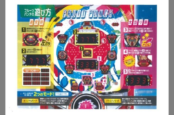 大一「CRフルーツパンチ」資料画像2