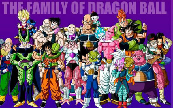 famille-dragonball