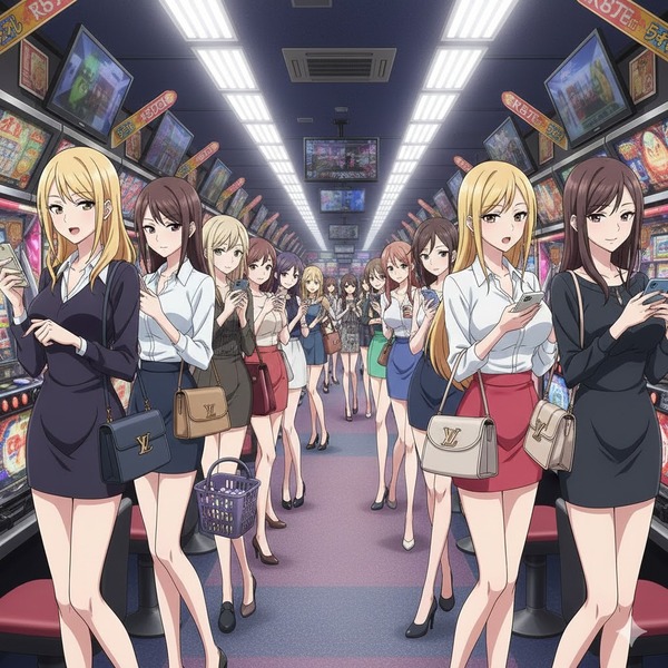 パチ屋さん「有　名　演　者　来　店　！」