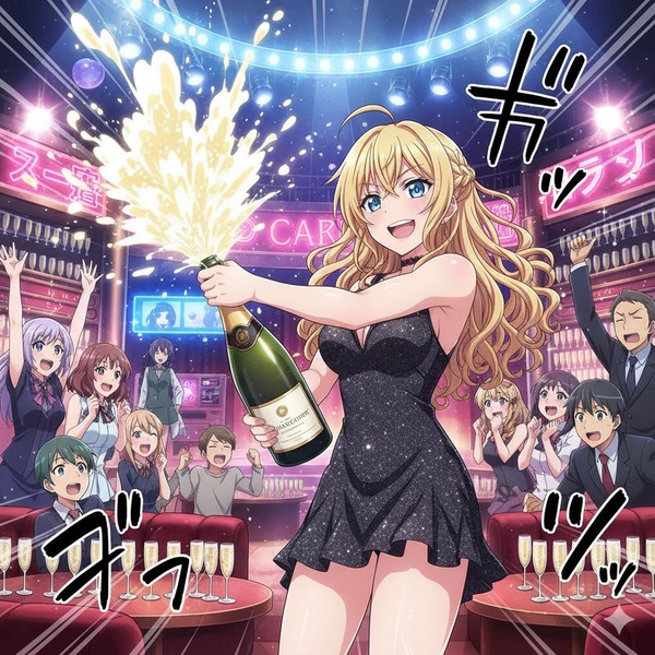 ワイ「今日もパチンコで3万負けた…クソが！！」　どっかの経営者「ほな30万のドンペリ開けるで～」ﾎﾟﾝｯ   　キャバ嬢「キャ～」