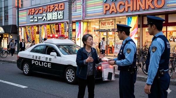 【北海道】62歳の女さん、パチンコ屋で他人のスマホを盗んで逮捕