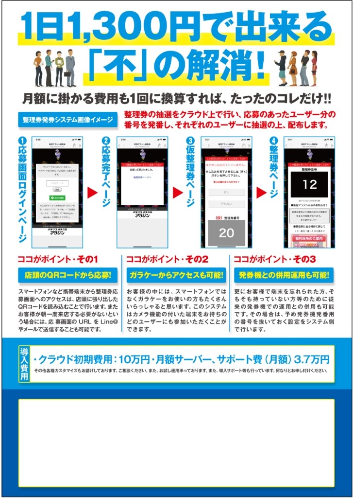 画像あり 新宿アラジンで運用されている モバイル抽選システム 販売開始 初期費用10万円と毎月3 7万円で パチンコ パチスロ Com 画像あり 新宿アラジンで運用されている モバイル抽選システム 販売開始 初期費用10万円と毎月3 7万円で パチンコ パチスロ Com