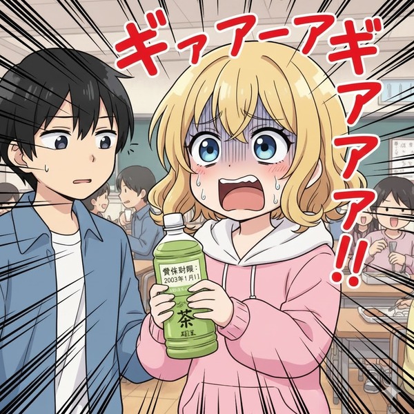 【悲報】女性演者さん、ファンから賞味期限切れのお茶を差し入れされてしまう…