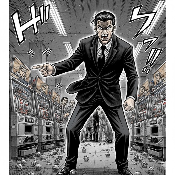 【悲報画像】負け組パチンカスさん、ICカード&店の壁を破壊してしまう…