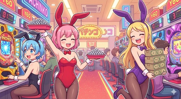 【画像あり】パチ屋さん「バニーガール来店！！！」←こういうのでいいんだよと話題にｗｗｗｗ