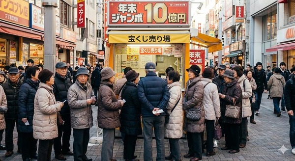 【悲報】宝くじ、ガチで終わる…売れ行き20年で3割減に　ひろゆき「確率計算が出来ない人への罰金」