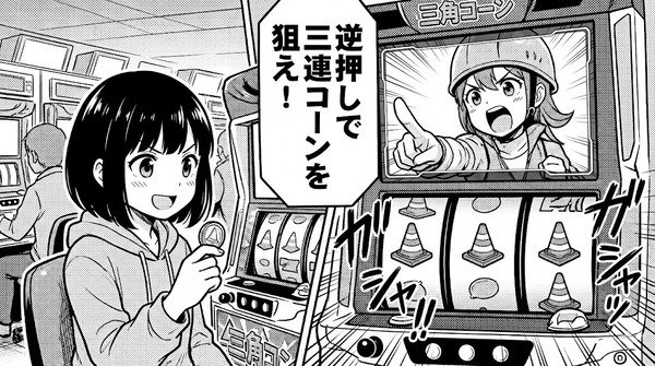 【悲報】パチ屋さんの三角コーン、完全に破壊されてしまう…