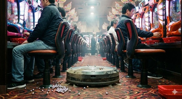 【悲報】正月期間で賑わうパチ屋にロボット掃除機を放った結果ｗｗｗｗ