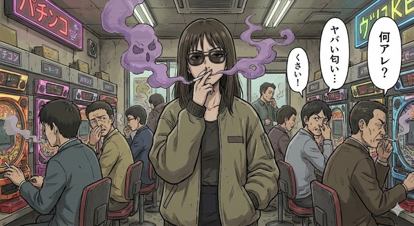  【福岡】パチンコ屋の店内で大麻を吸ったパチンカスが逮捕される　居合わせた客「大麻のようなものを吸っている人がいるぞ…」→情報提供を受けた店員が警察に通報