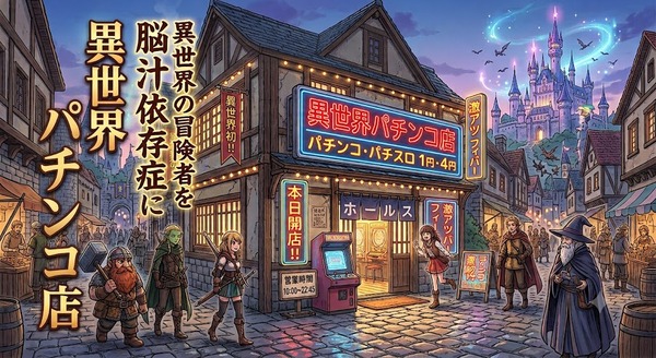 『異世界パチンコ店』って漫画出せば人気出るんじゃね？？？