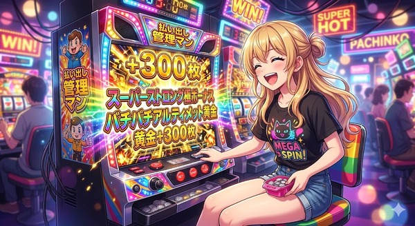 最近のパチスロ台「うおおお！+300枚！！！」（ウソだよぉ❤実際は240枚くらいだしゲーム数にしたら50Gも無いからすぐ終わるよ❤）