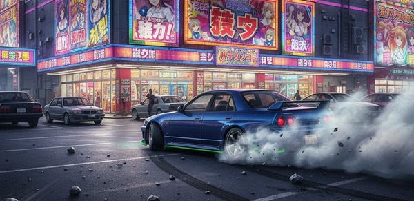 パチンコ屋の駐車場からびっくりするほと荒い運転で飛び出してくる奴ｗｗｗｗｗｗ