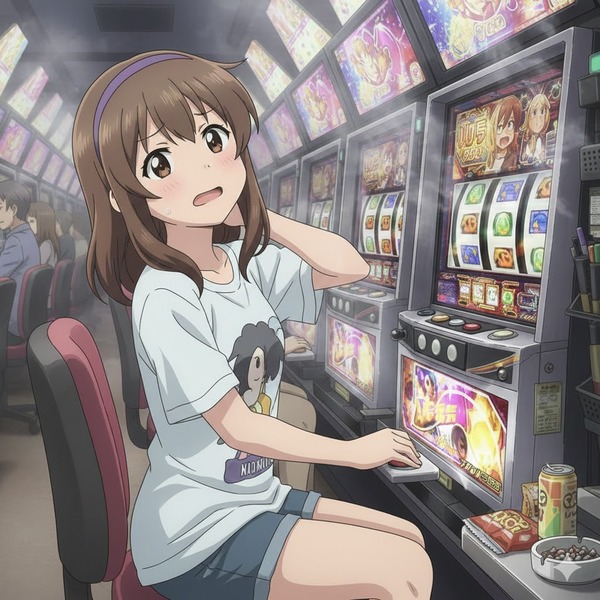 【悲報】演者さん、パチスロの打ちすぎで首を痛める