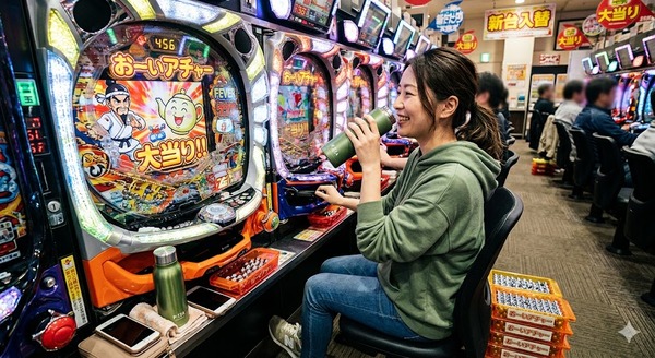 パチ屋にマイ水筒持ってきてるやつとかたまにいるけどさ。そんな100円200円ケチるようなやつがパチ屋なんか行くなよ！！！