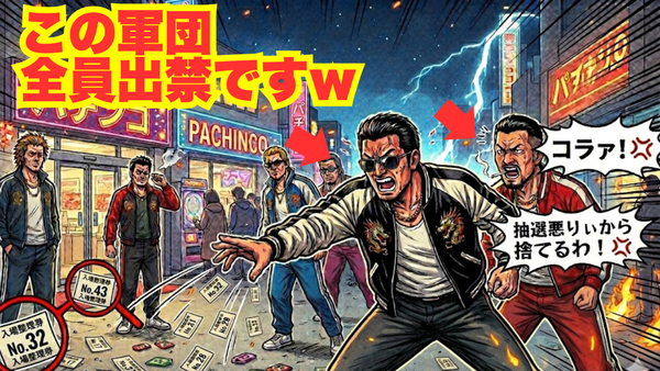 広島の古参軍団さんが入場の番号札を捨てたかか持ち帰ったしてホールブチギレ→無事出禁へｗｗｗｗ