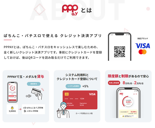 【朗報？】パチンコ業界初のキャッシュレス決済アプリ「PPPay」が話題　利用上限は2万円/日＆8万円/月、システム利用料で+5％