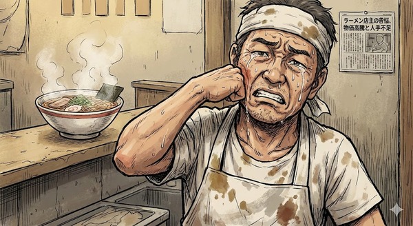 埼玉県滑川町にある熊本ラーメン育元滑川本店の店長さん、襲われたと嘘を付いて売上金67万円を横領し逮捕『金はパチンコや生活費に使った』