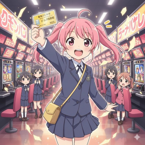 【悲報】パチンカスさん、免許証の切れ端でハンドル固定をしてしまう…