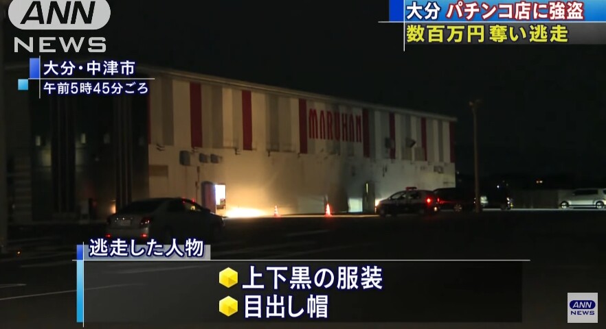 大分県中津市にある マルハン中津店 が強盗被害 数百万円を奪われる パチンコ パチスロ Com 大分県中津市にある マルハン中津店 が強盗被害 数百万円を奪われる パチンコ パチスロ Com