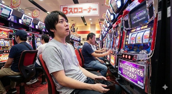 5スロコーナーで「500円分のメダルを貸してほしい」と言ってきたやつにICカードを渡した結果