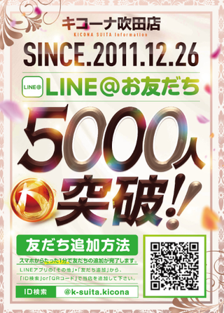 キコーナ吹田 LINE