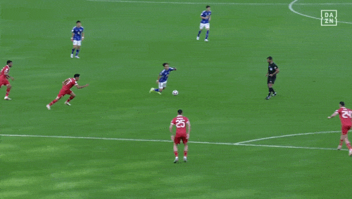 【GIF】インドネシア戦での日本代表の連携が異次元www : SAMURAI Footballers