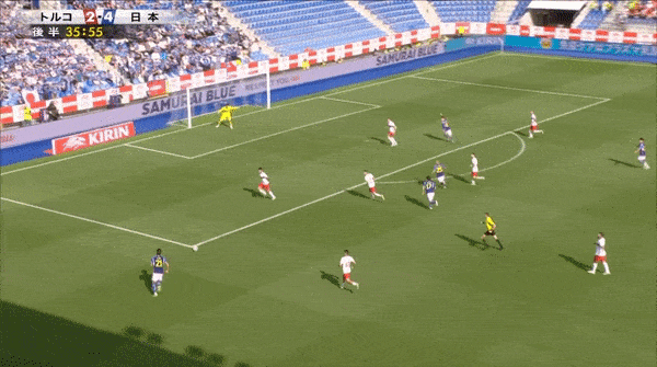 【GIF】日本代表・前田大然さん、田中碧にブチギレwww【トルコ戦】 : SAMURAI Footballers