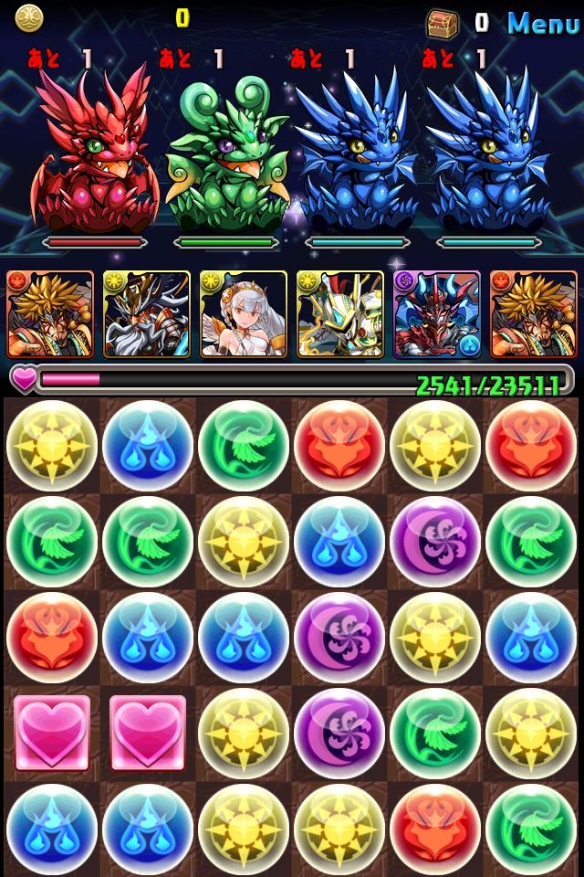 91日目 対決 ヘビーメタルドラゴン パズドラやってやるです