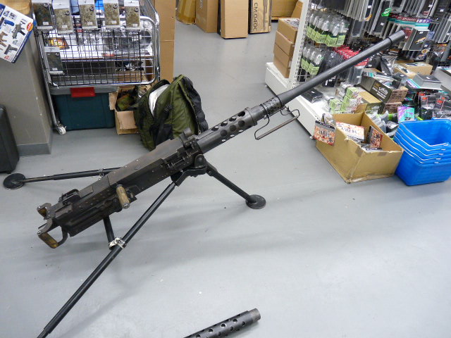 ブローニングM2重機関銃 計画 : エアガンレビュー・パドック武器店通信